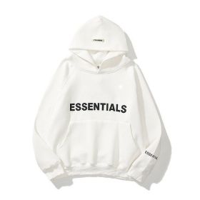 Essentials Hoodie men&#39;s and women&#39;s Sweatshirt reflective letter printed fleece super Dalian Hoodie fashion hip hop Street sweat (Color: 2, size: L)