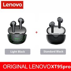 XT95 Pro Bluetooth Earphone 9D HIFI Sound Sport Waterproof TWS Wireless Earbuds with Mic for iPhone Xiaomi Headphone (Color: bla1Lightbla1, Ships From: China)
