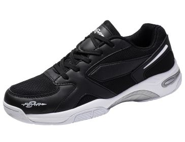Fear0 NJ Men's High Arch Aggressive Firm Support Orthopedic Comfort Walking Shoes (Color: Black, size: 12-12.5)