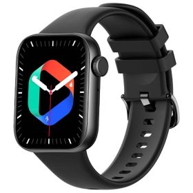 Men Smartwatch Bluetooth Answer Dial Call Watch 120+ Sport Modes Waterproof Smart Watch Men Women for IOS Android (Color: Black)