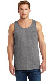 Gildan Heavy Cotton Tank Top G5200 (Color: Graphite Heather, size: XL)