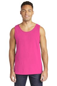 COMFORT COLORS Heavyweight Ring Spun Tank Top 9360 (Color: Neon Pink, size: S)