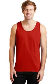 Gildan Ultra Cotton 100% US Cotton Tank Top 2200 (Color: Red, size: XL)