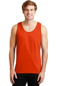 Gildan Ultra Cotton 100% US Cotton Tank Top 2200 (Color: Orange, size: XL)