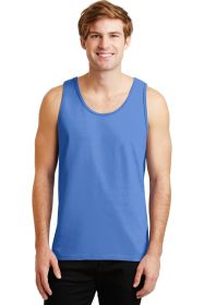 Gildan Ultra Cotton 100% US Cotton Tank Top 2200 (Color: Carolina Blue, size: L)